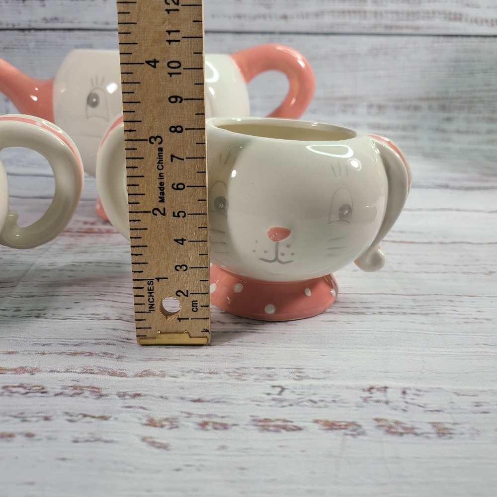Easte bunny Carnival Cottage Johanna Parker Ceramic Bunny Teapot 2 Ceramic Bunny - Picture 10 of 11
